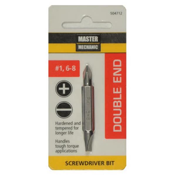 Swivel No.1 Phillips Master Mechanic Double Ended Insert Bit SW3841385 - main